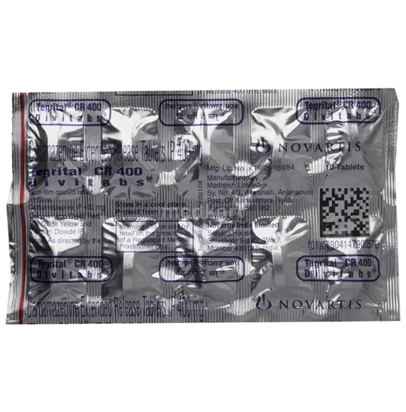 tegrital cr 400mg tablet 10's